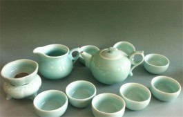 青瓷茶具的起源与历史