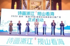 开启跨区域旅游合作，2020温州·瓯海丨平阳丨泰顺文化旅游联合推介会走进宁波、台州……