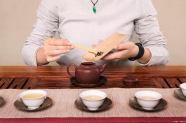 中级茶艺师考试紫砂壶冲泡普洱茶茶艺展示