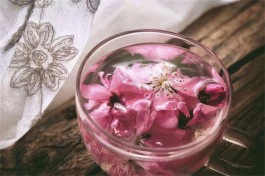 桃花茶的正确喝法
