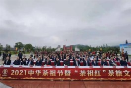 2021中华茶祖节暨“茶祖红”茶旅文化节在炎陵县炎帝陵景区开幕